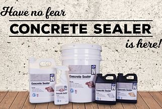 what is the coverage for 5 gallons Concrete Sealer