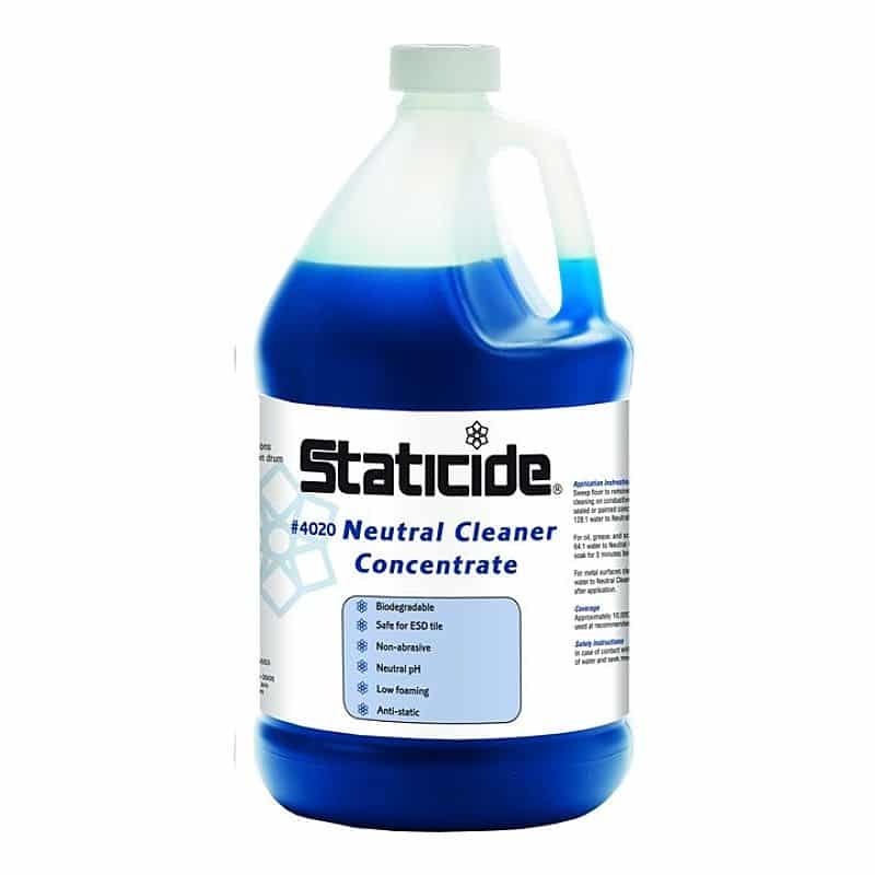 4020 ESD Neutralizer Cleaner Concentrate Questions & Answers