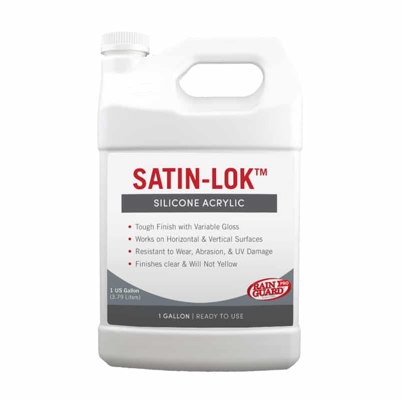 Can I apply Satin-Lok with a brush? What can I use to clean the brush after